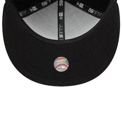 This is a New York Yankees MLB Spider Web Black 59FIFTY Fitted Cap 7