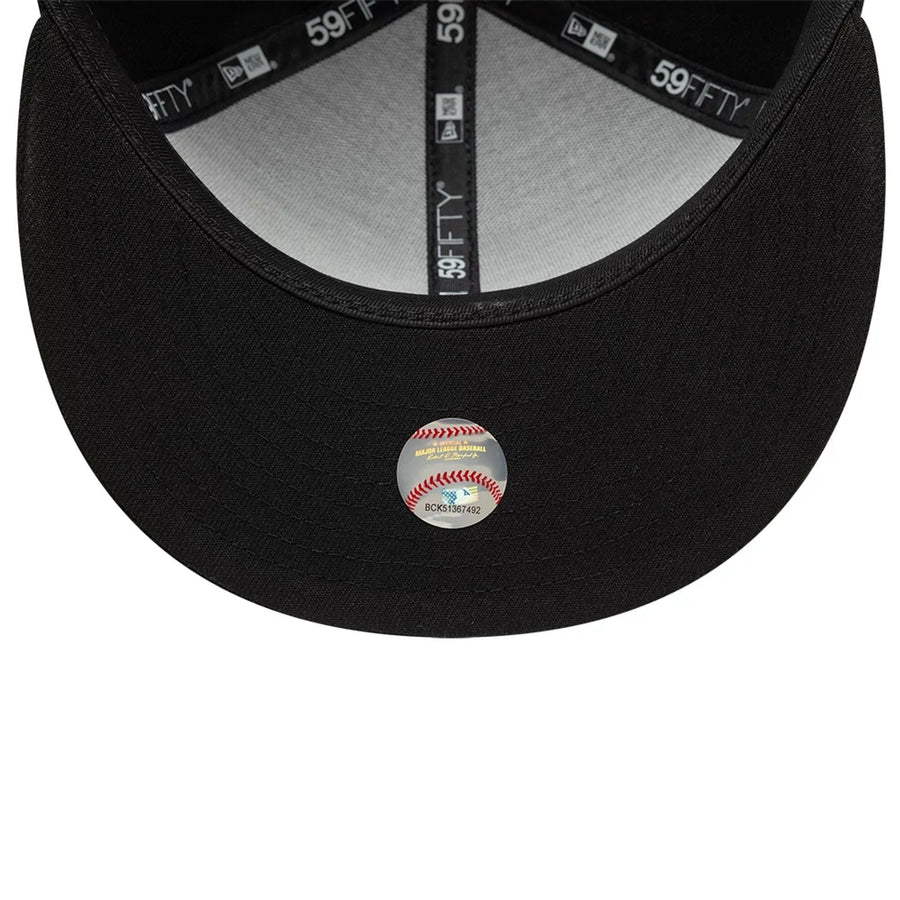 This is a New York Yankees MLB Spider Web Black 59FIFTY Fitted Cap 7