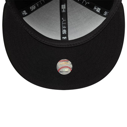 This is a Chicago White Sox MLB Spider Web Black 59FIFTY Fitted Cap 7