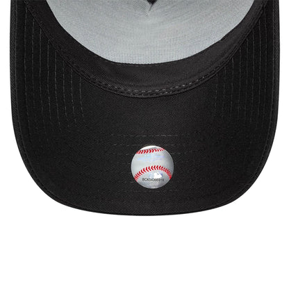 This is a LA Dodgers MLB Bats Black 9FORTY E-Frame Adjustable Cap 7