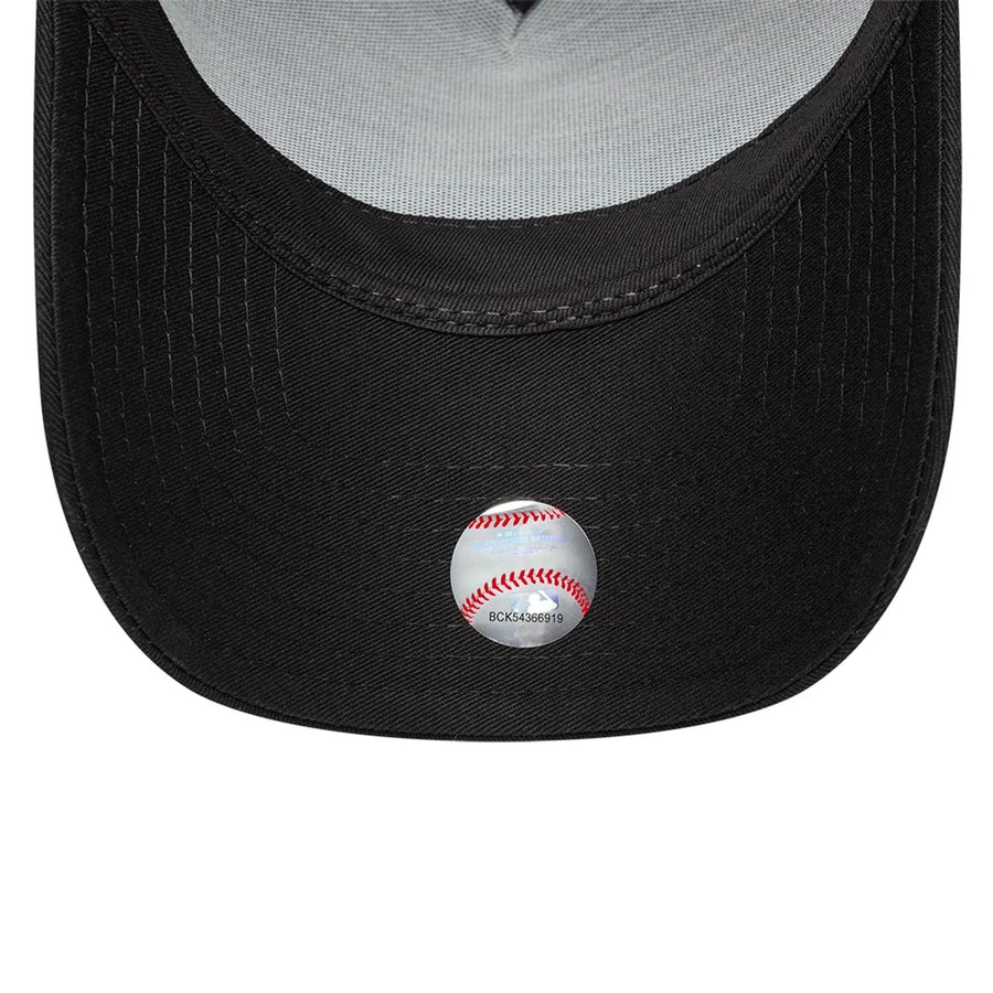 This is a LA Dodgers MLB Bats Black 9FORTY E-Frame Adjustable Cap 7
