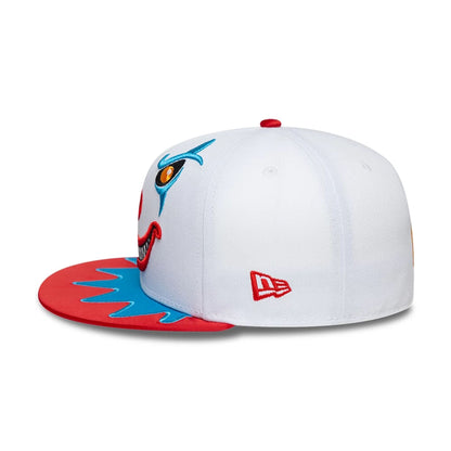 This is a  New Era Clown Face White 59FIFTY Fitted Cap 5