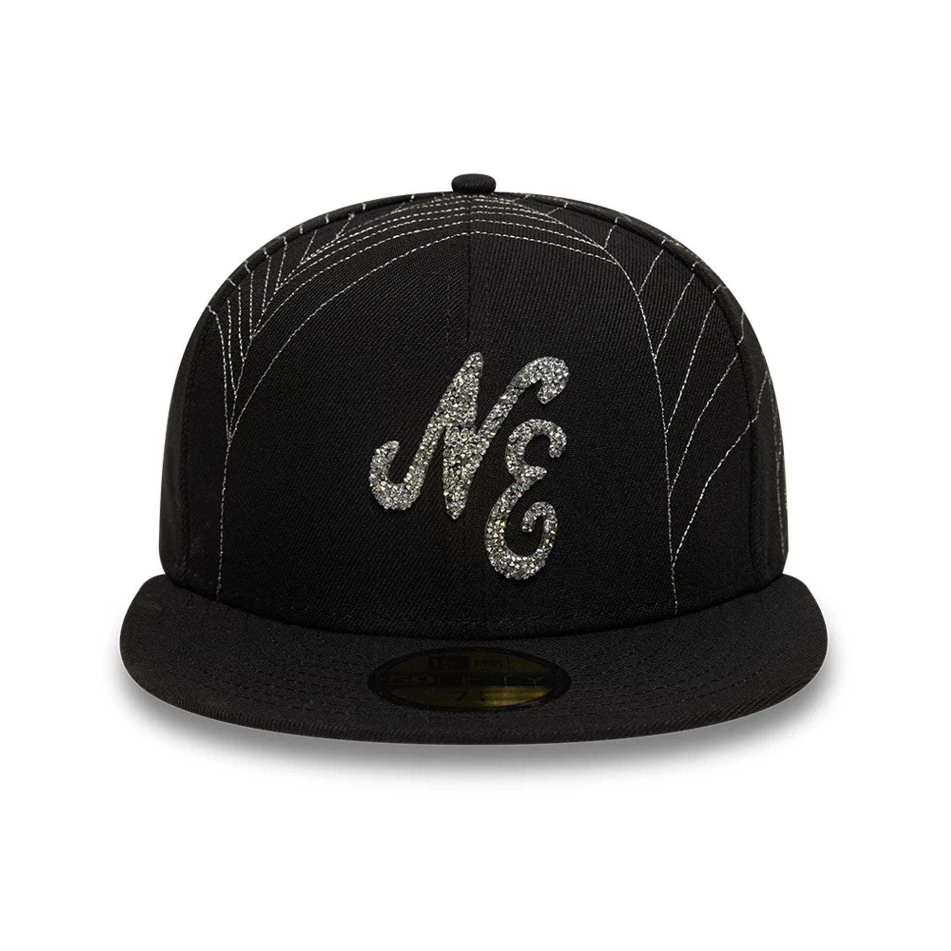 This is a  New Era Spider Web Black 59FIFTY Fitted Cap 2