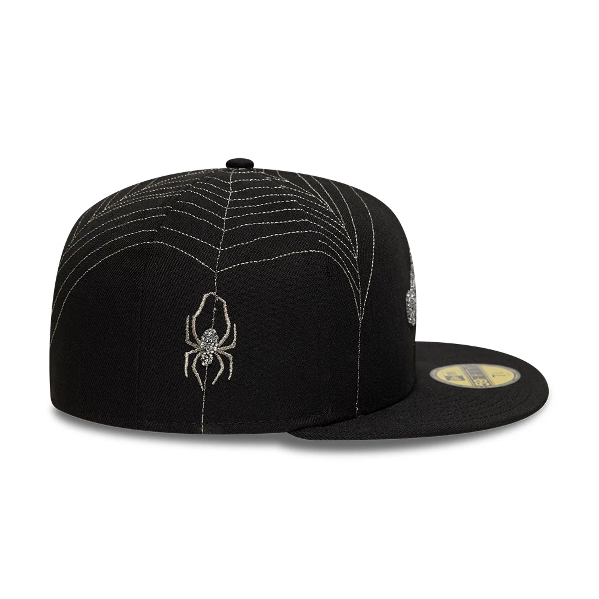 New Era Spider Web Black 59FIFTY Fitted Cap | NEC EU