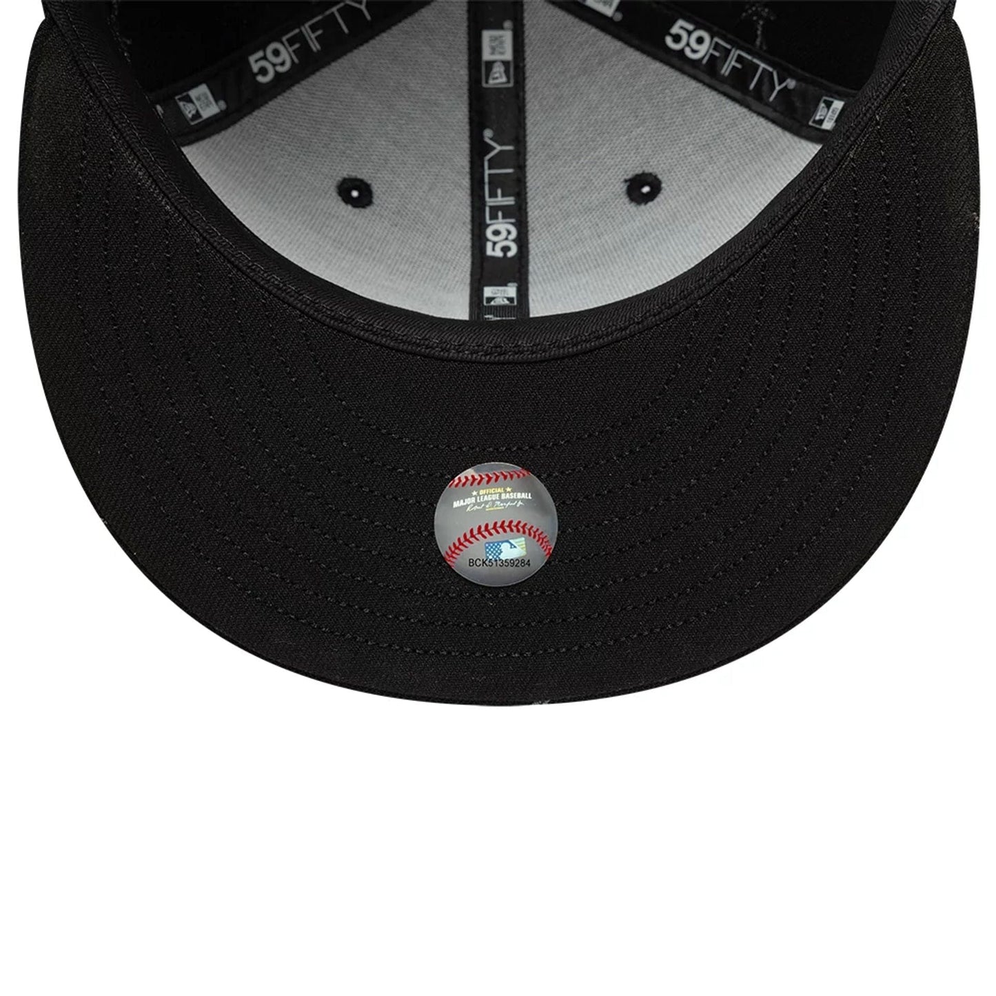 This is a Detroit Tigers MLB Wire Black 59FIFTY Fitted Cap 7