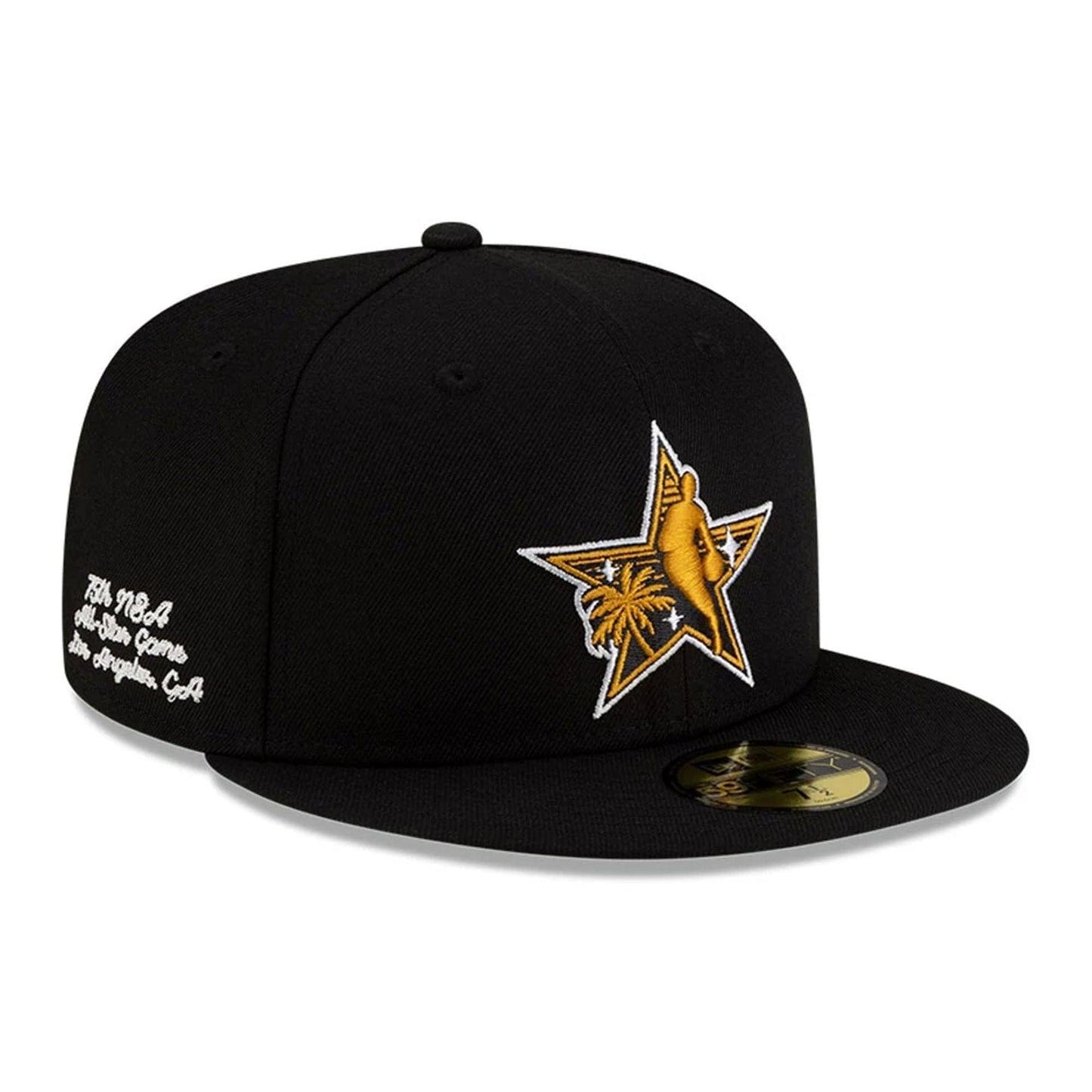 Pictured is this NBA X Alpha NBA All Star Game 59FIFTY Fitted cap in black. 3