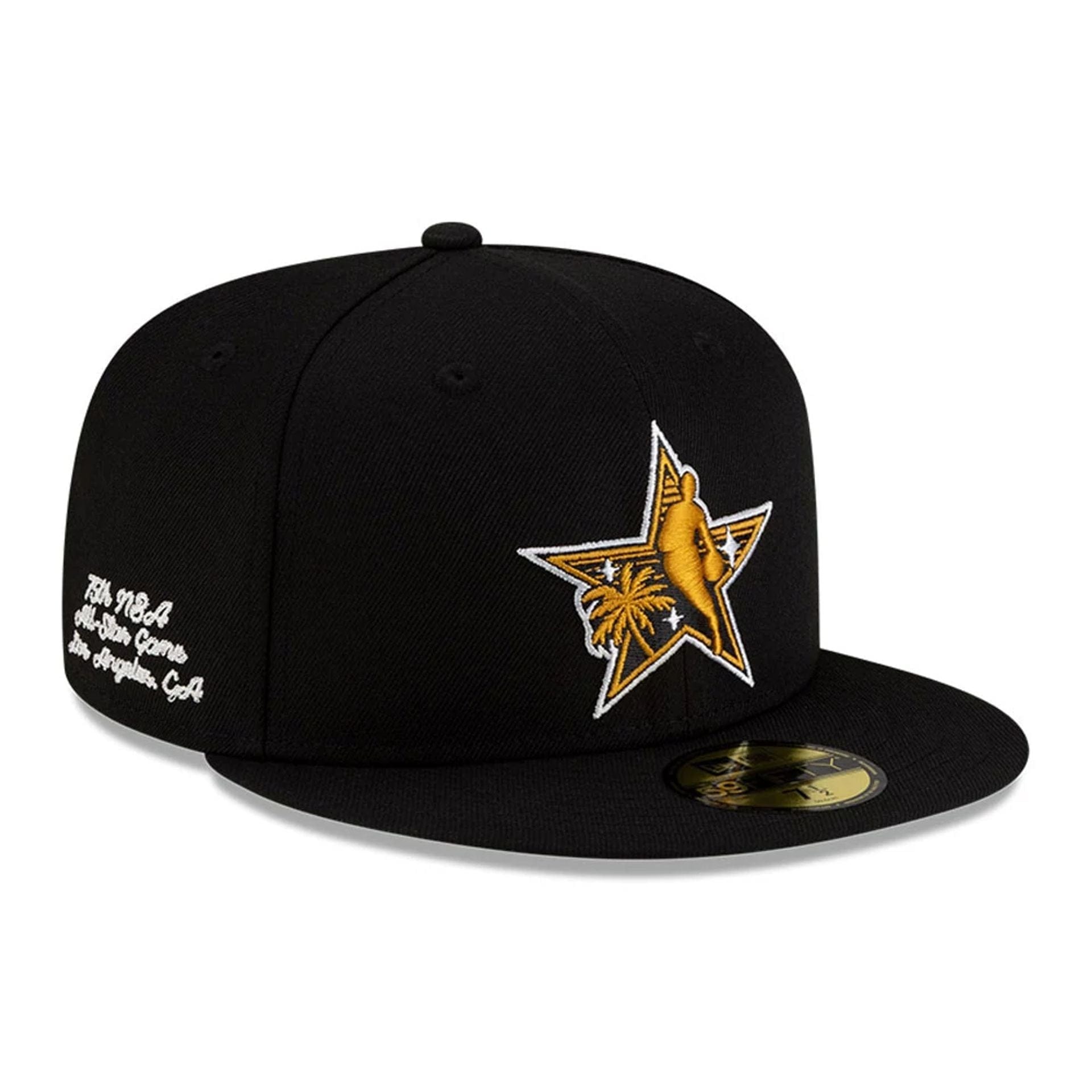 Pictured is this NBA X Alpha NBA All Star Game 59FIFTY Fitted cap in black. 3