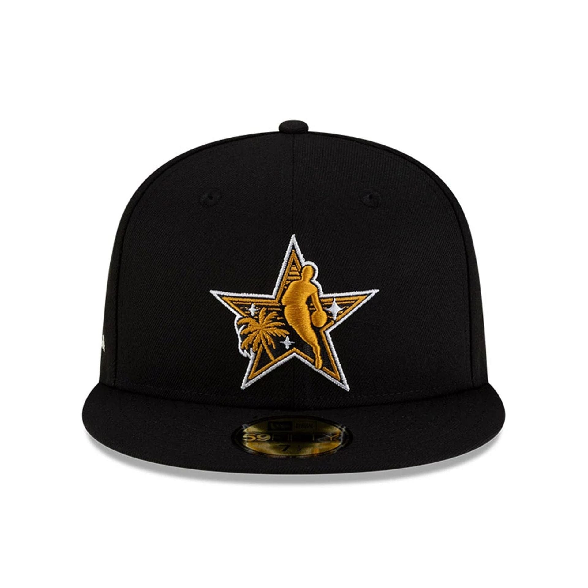 Pictured is this NBA X Alpha NBA All Star Game 59FIFTY Fitted cap in black. 2