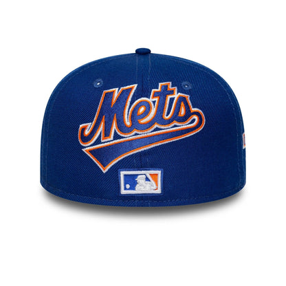 This is a New York Mets MLB Seasonal Blue 59FIFTY Fitted Cap 3