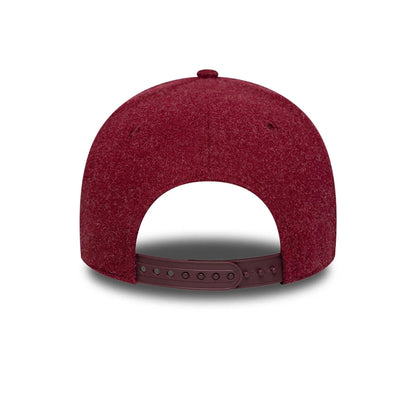 This is a LA Dodgers MLB Melton Dark Red 9FORTY E-Frame Adjustable Cap 6