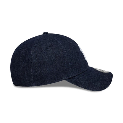 This is a New York Yankees MLB Denim Blue 9FORTY Adjustable Cap 5
