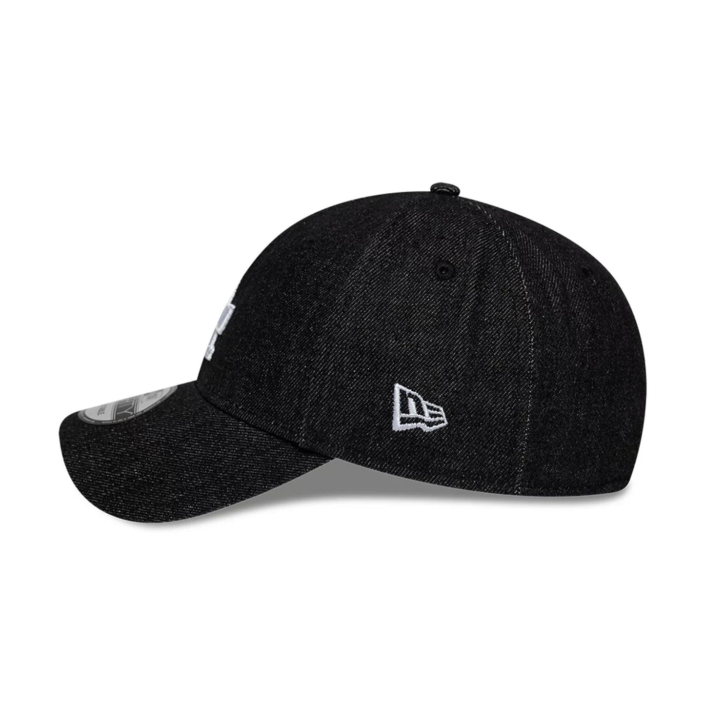 This is a LA Dodgers MLB Denim Black 9FORTY Adjustable Cap 4