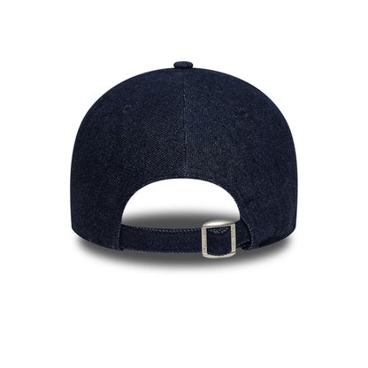 This is a  New Era Denim Pastel Blue 9FORTY Adjustable Cap 6