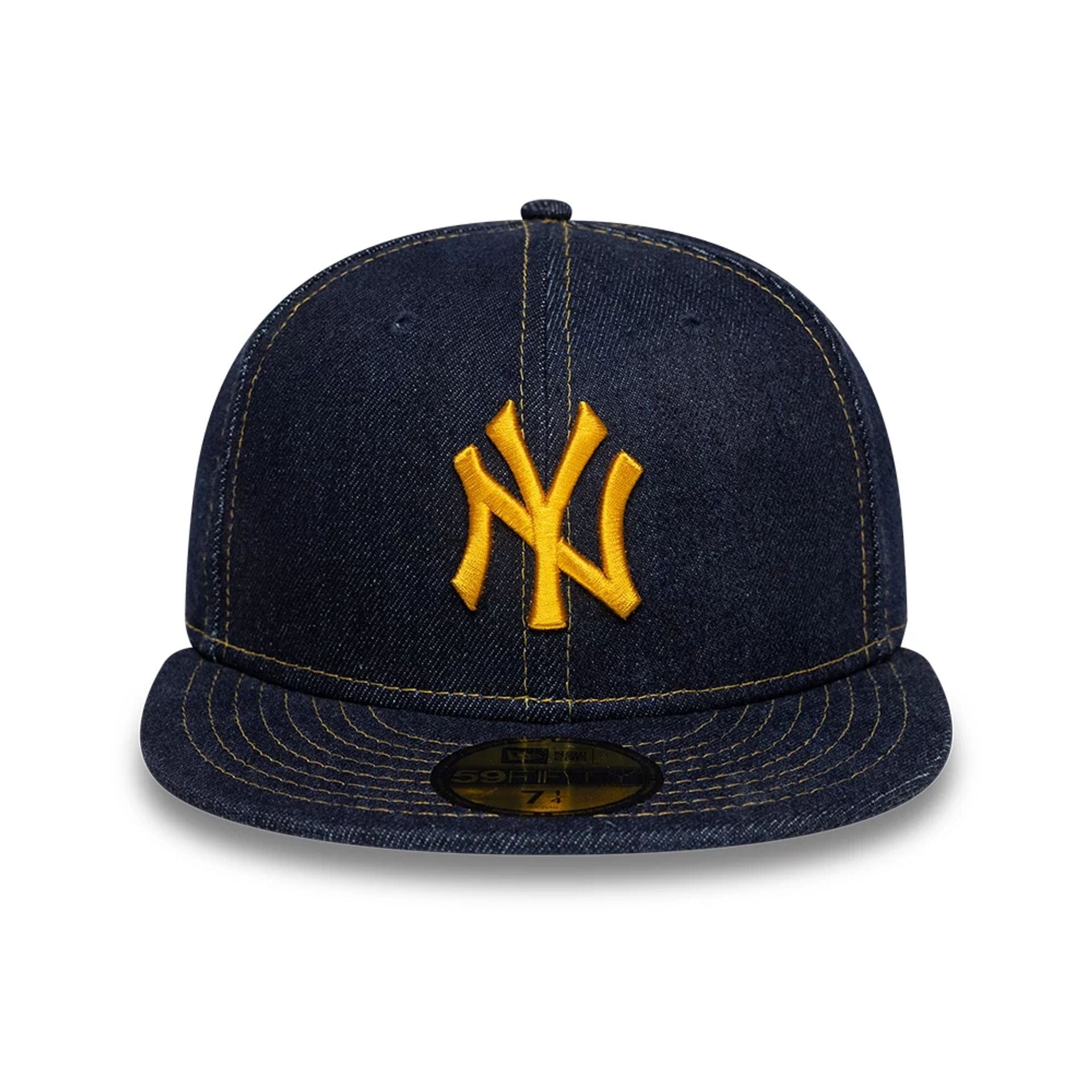 This is a New York Yankees MLB Denim Blue 59FIFTY Fitted Cap 2