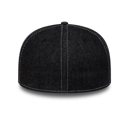 This is a  New Era Denim Black 59FIFTY Fitted Cap 7