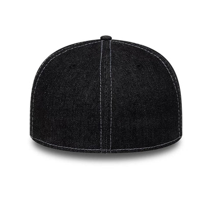 This is a  New Era Denim Black 59FIFTY Fitted Cap 7