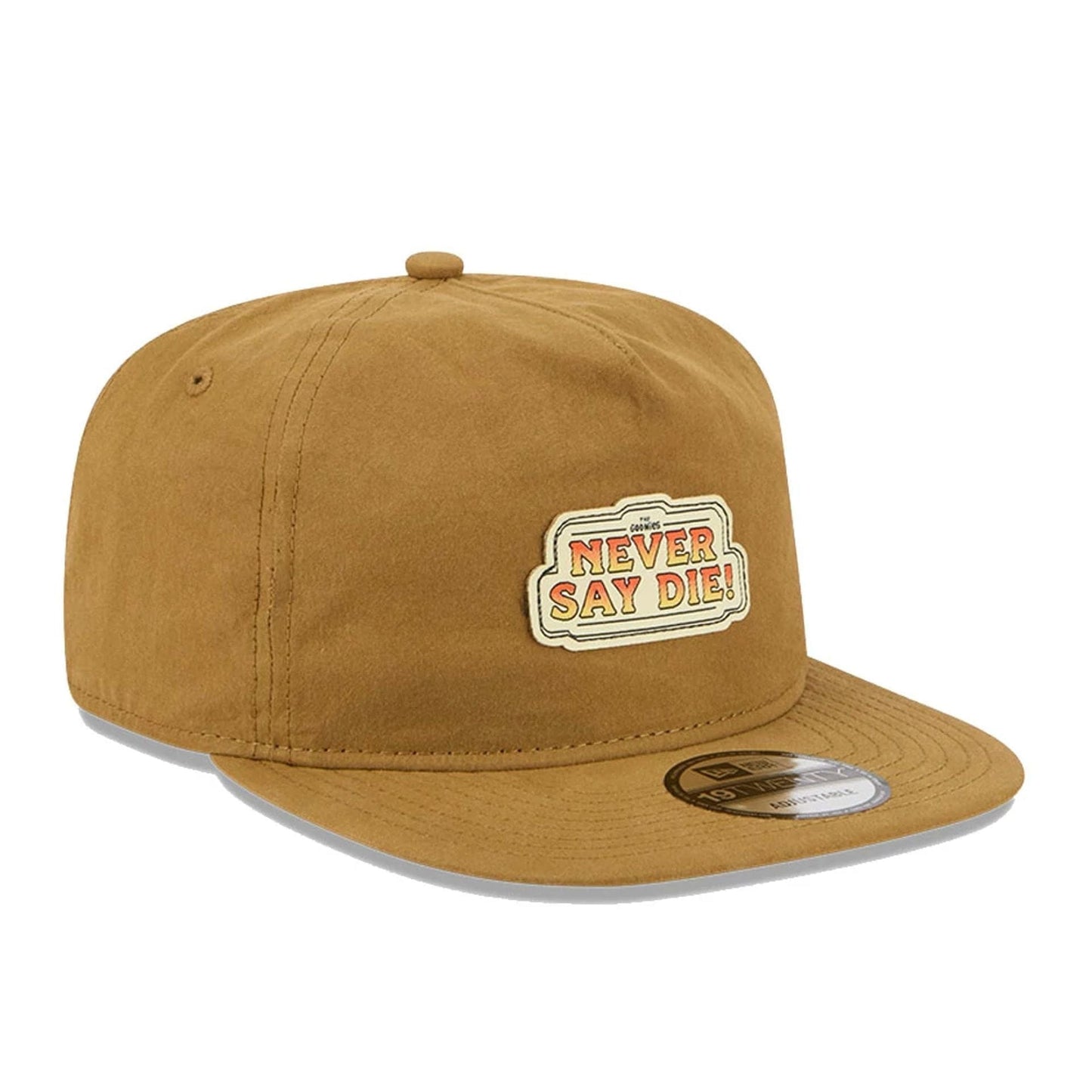 This is a The Goonies Never Say Die Warner Brothers Open Brown 19TWENTY Adjustable Cap 3