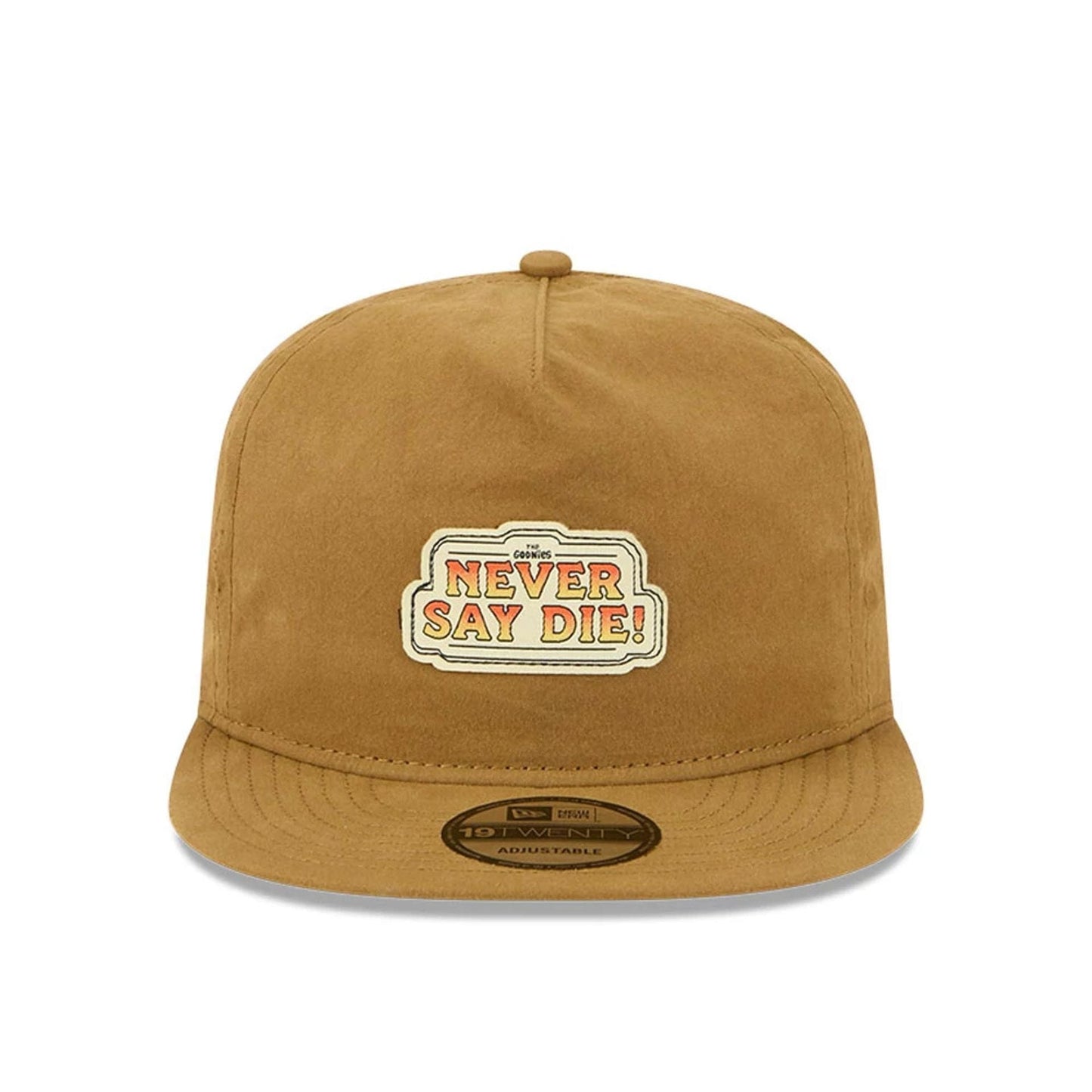 This is a The Goonies Never Say Die Warner Brothers Open Brown 19TWENTY Adjustable Cap 2