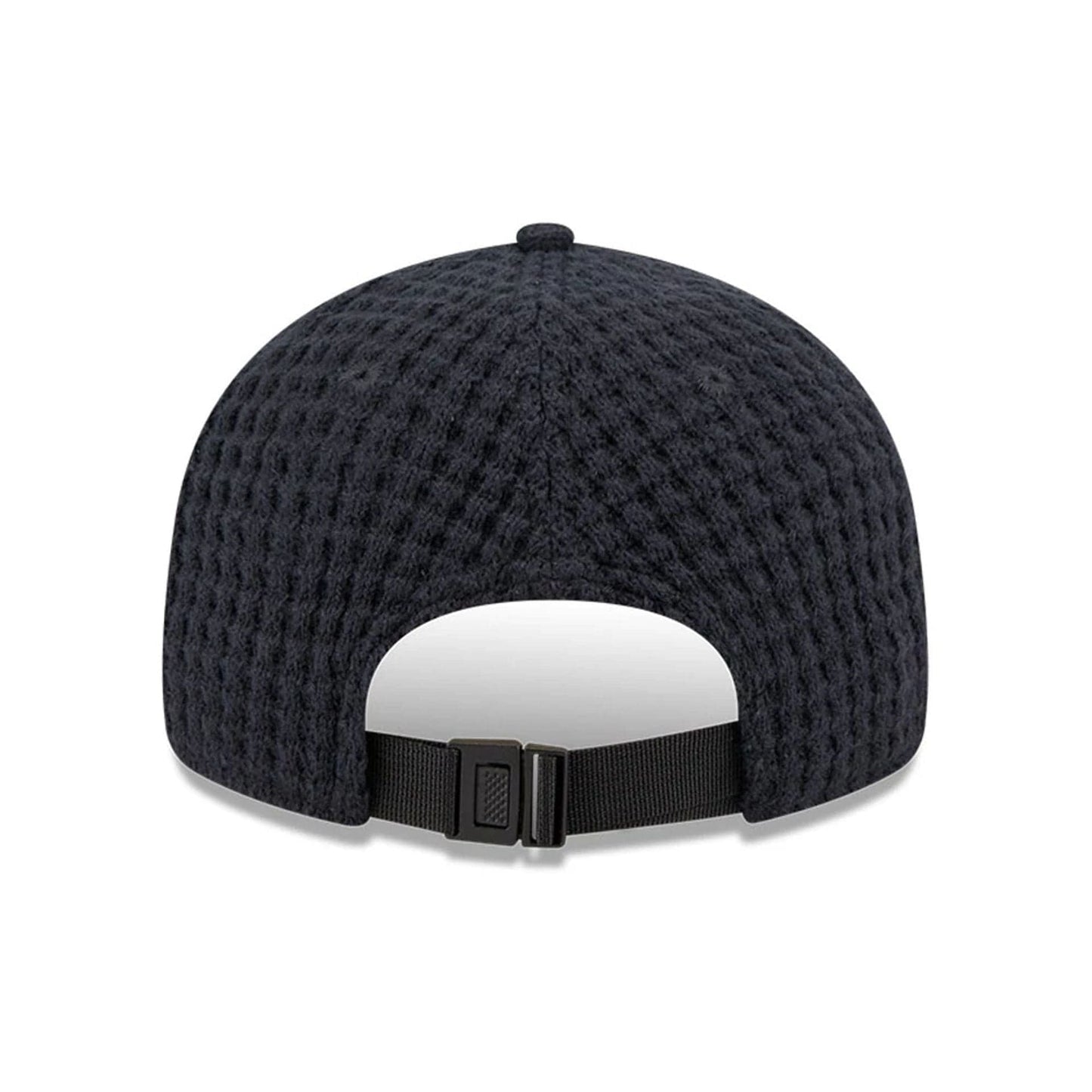 This is a  New Era Waffle Knit Navy Retro Crown 9FIFTY Adjustable Cap 5