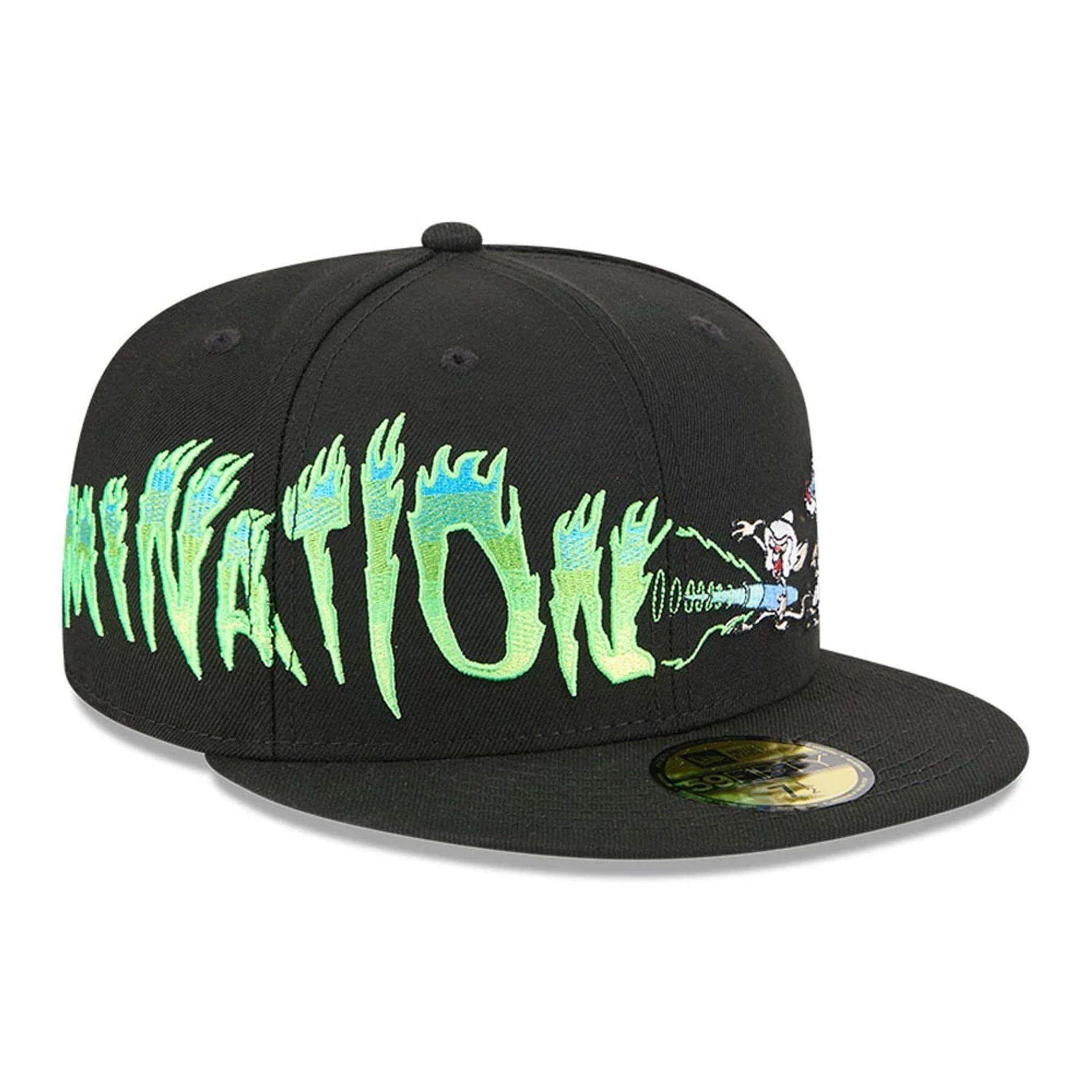 This is a Pinky And The Brain Black 59FIFTY Fitted Cap 1