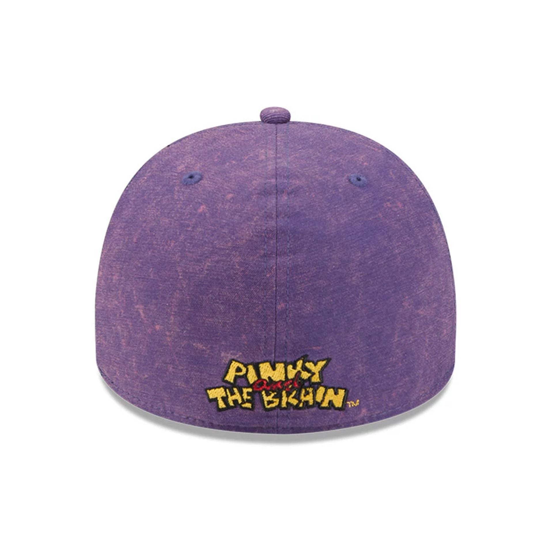 This is a Pinky And The Brain Dark Purple 59FIFTY A-Frame Fitted Cap 3