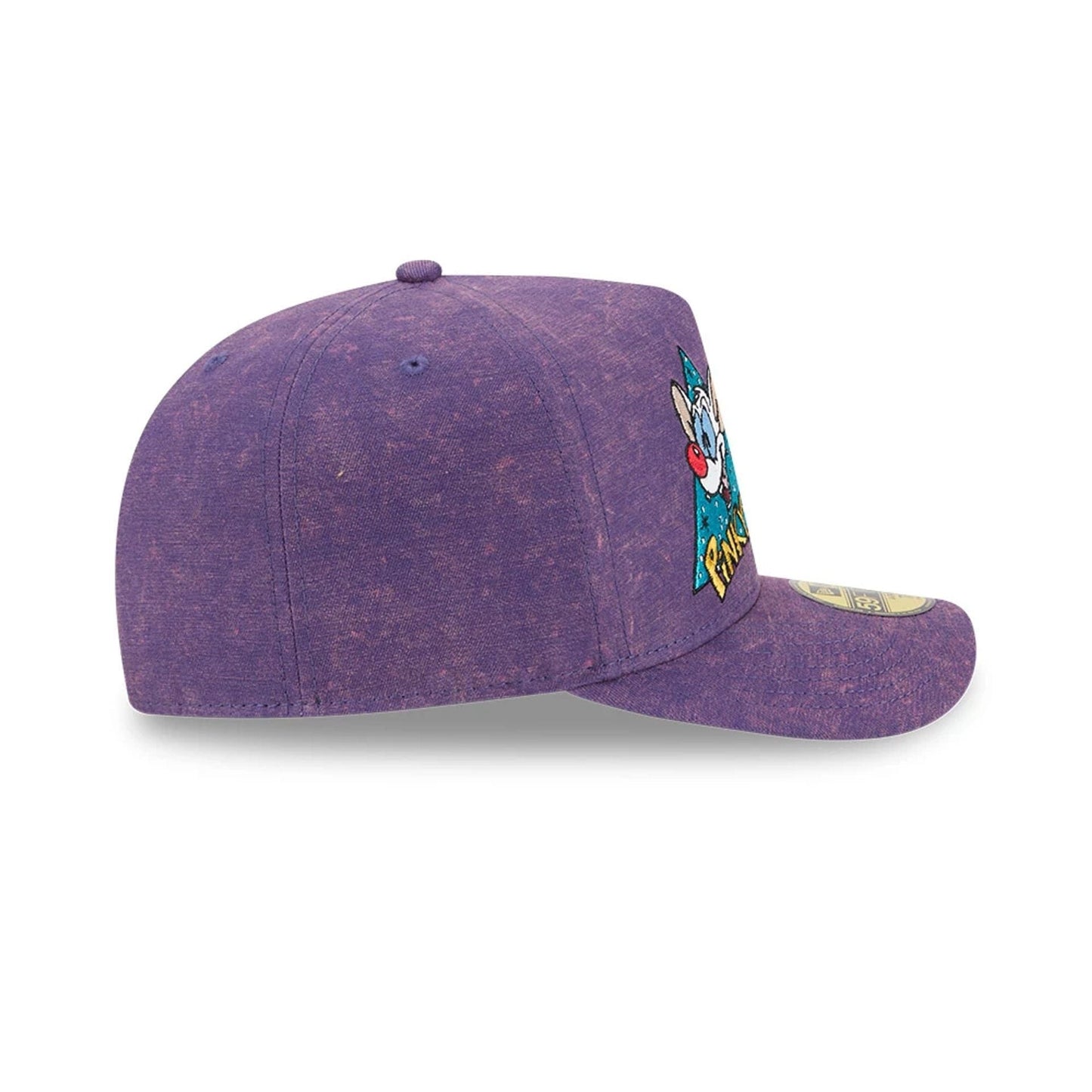 This is a Pinky And The Brain Dark Purple 59FIFTY A-Frame Fitted Cap 6