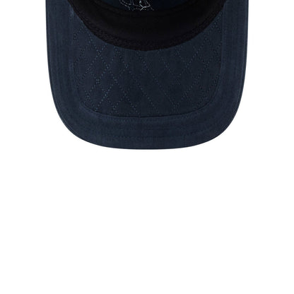 This is a Atlanta Braves MLB Quilted Navy 9TWENTY Adjustable Cap 7