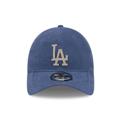 This is a LA Dodgers MLB Quilted Dark Blue 9TWENTY Adjustable Cap 2