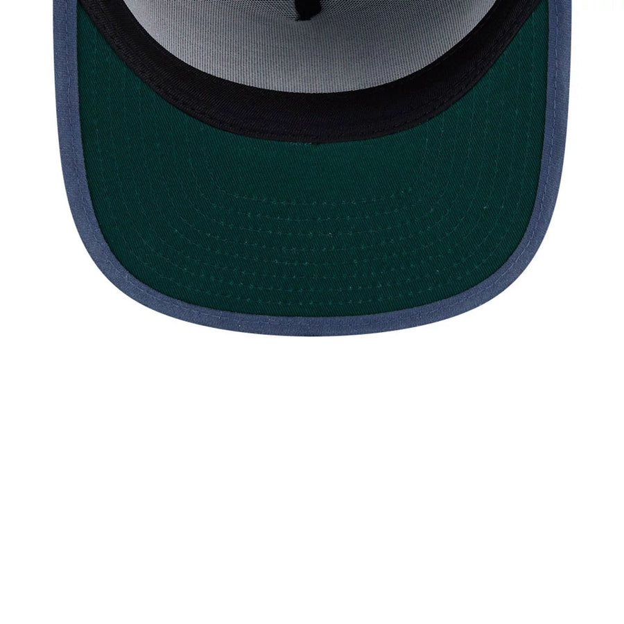 This is a LA Dodgers MLB Quilted Dark Blue 59FIFTY A-Frame Fitted Cap 2