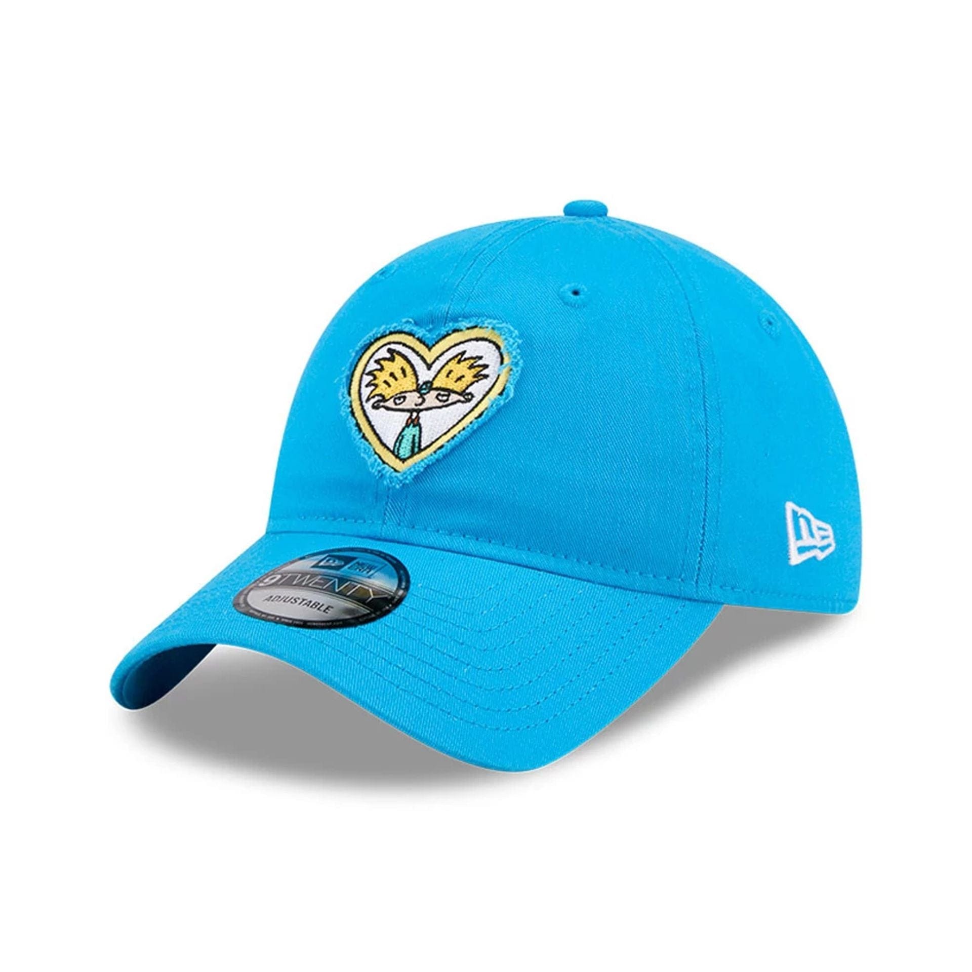 Pictured is this Heart Hey Arnold 9TWENTY cap in blue. 1