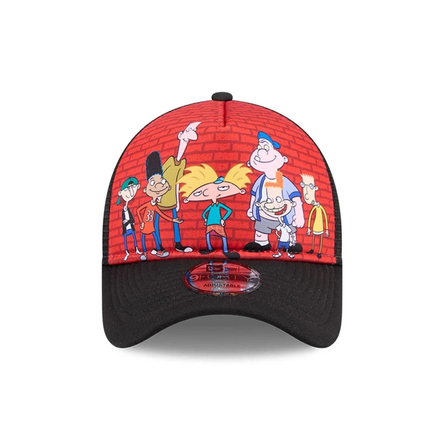 Pictured is this Graphic Hey Arnold 9FORTY A-Frame Trucker cap in black. 3