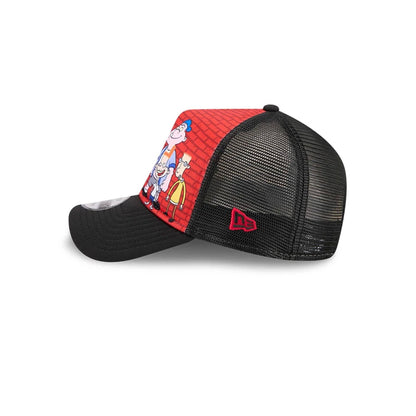 Pictured is this Graphic Hey Arnold 9FORTY A-Frame Trucker cap in black. 5