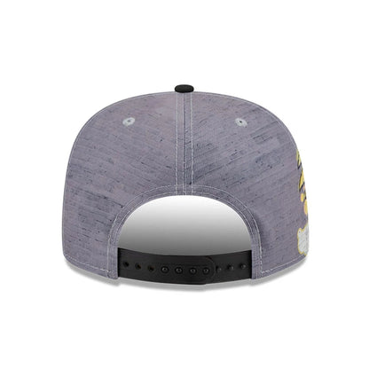 Pictured is this Graffiti Hey Arnold 9FIFTY A-Frame Snapback cap in grey. 6