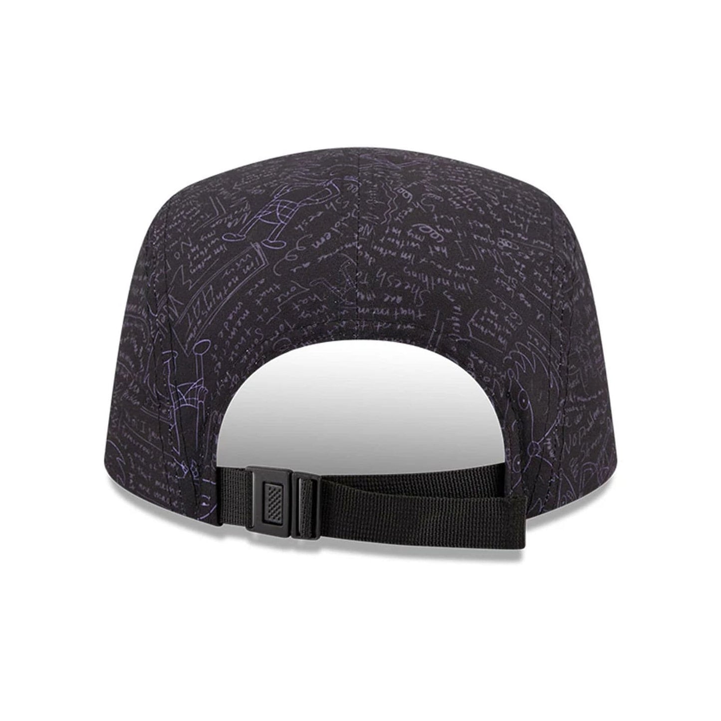 Pictured is this All Over Print Hey Arnold Camper cap in black. 5