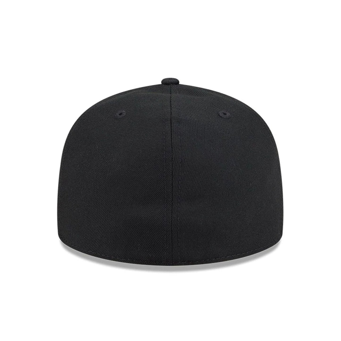 Pictured is this We Were On A Break Friends 59FIFTY A-Frame Fitted cap in black. 5