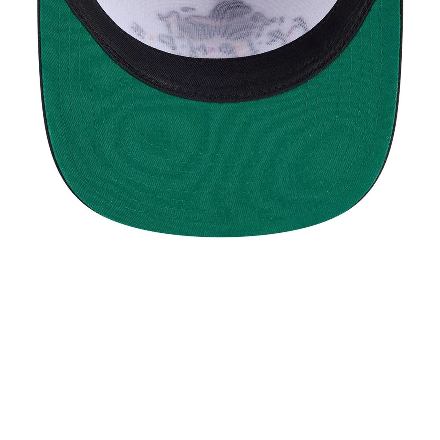 Pictured is this Friends Giving 9FIFTY A-Frame Snapback cap in black. 2