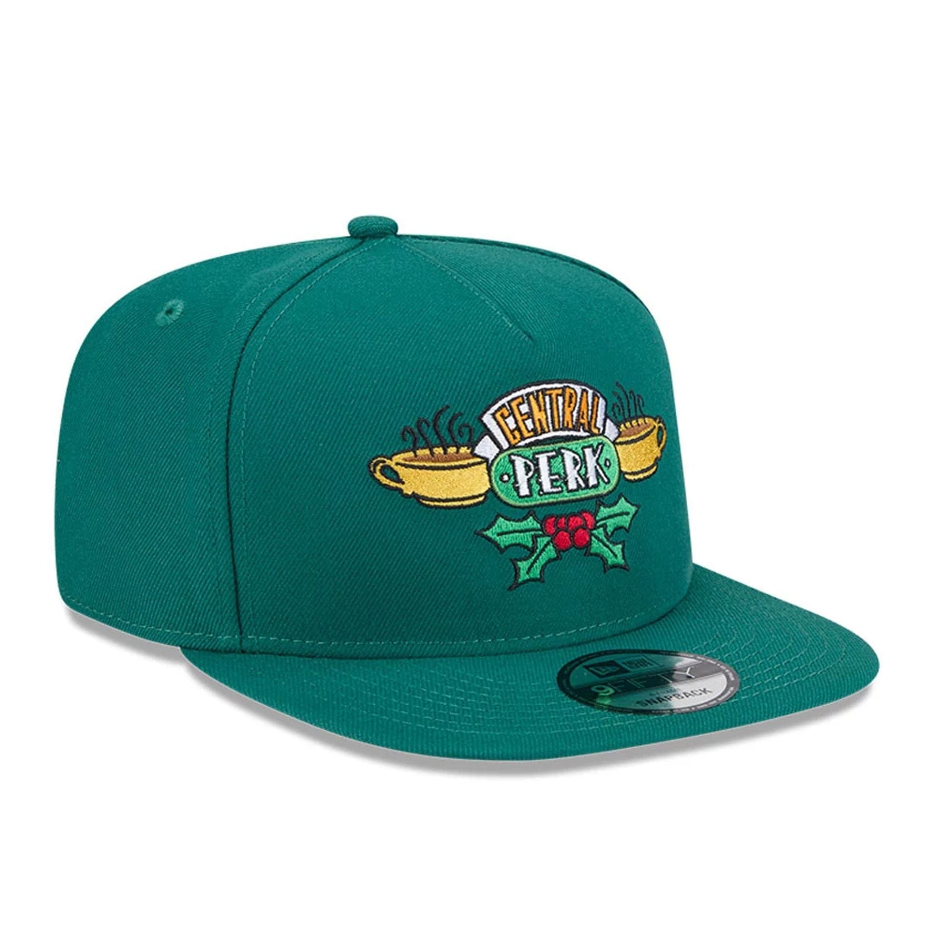 Pictured is this Friends Central Perk 9FIFTY A-Frame Snapback cap in green. 3