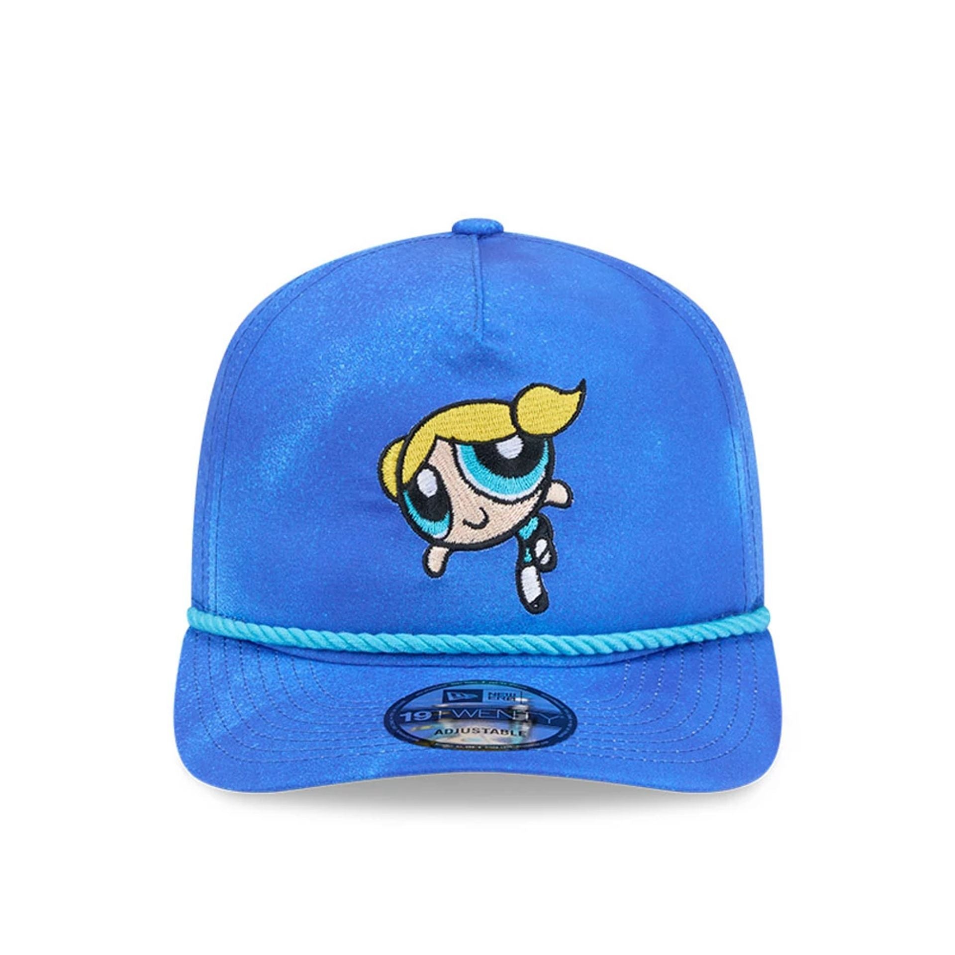 Pictured is this Bubbles Power Puff Girls 19TWENTY cap in bright blue. 3