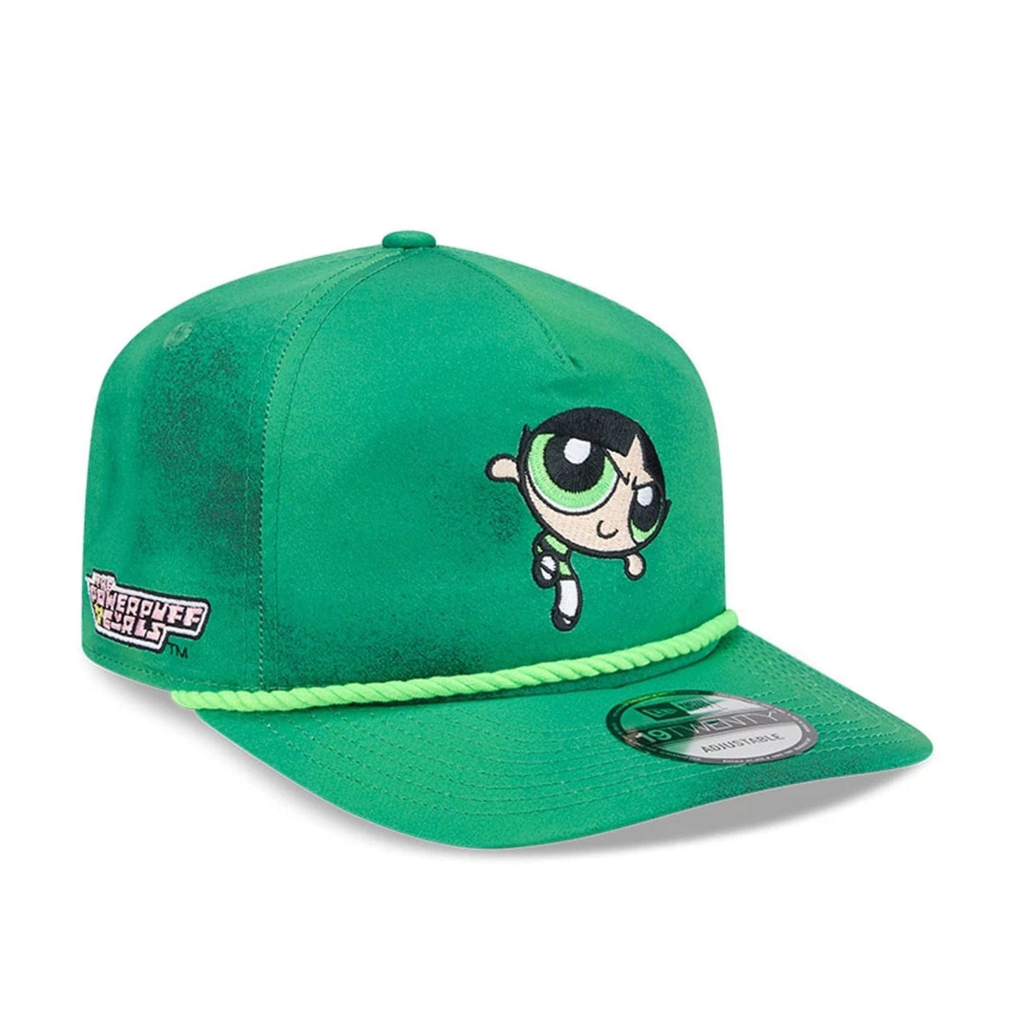 Pictured is this Buttercup Power Puff Girls 19TWENTY cap in bright green. 1
