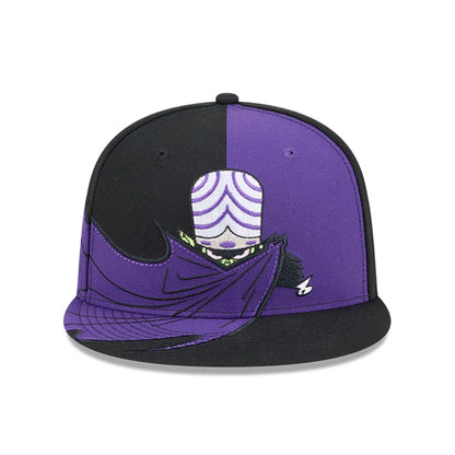 Pictured is this Mojo Jojo Power Puff Girls 59FIFTY Fitted cap in black. 3