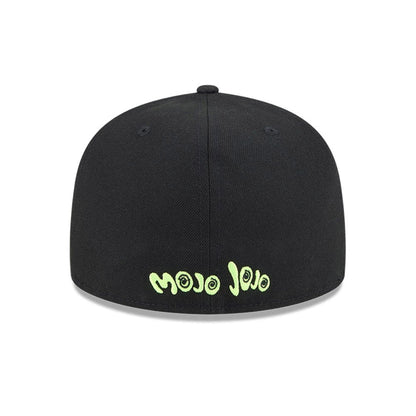 Pictured is this Mojo Jojo Power Puff Girls 59FIFTY Fitted cap in black. 5