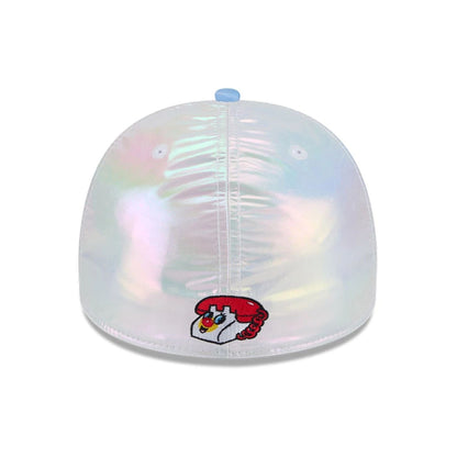 Pictured is this Character Graphic Power Puff Girls 59FIFTY A-Frame Fitted cap in white. 7