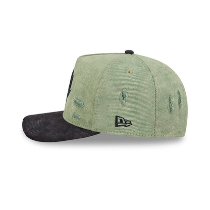 Pictured is this Rowdyruff Boys Butch Power Puff Girls 9FIFTY A-Frame Snapback cap in open green. 6