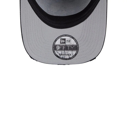 Pictured is this Rowdyruff Boys Boomer Power Puff Girls 9FIFTY A-Frame Snapback cap in open blue. 2