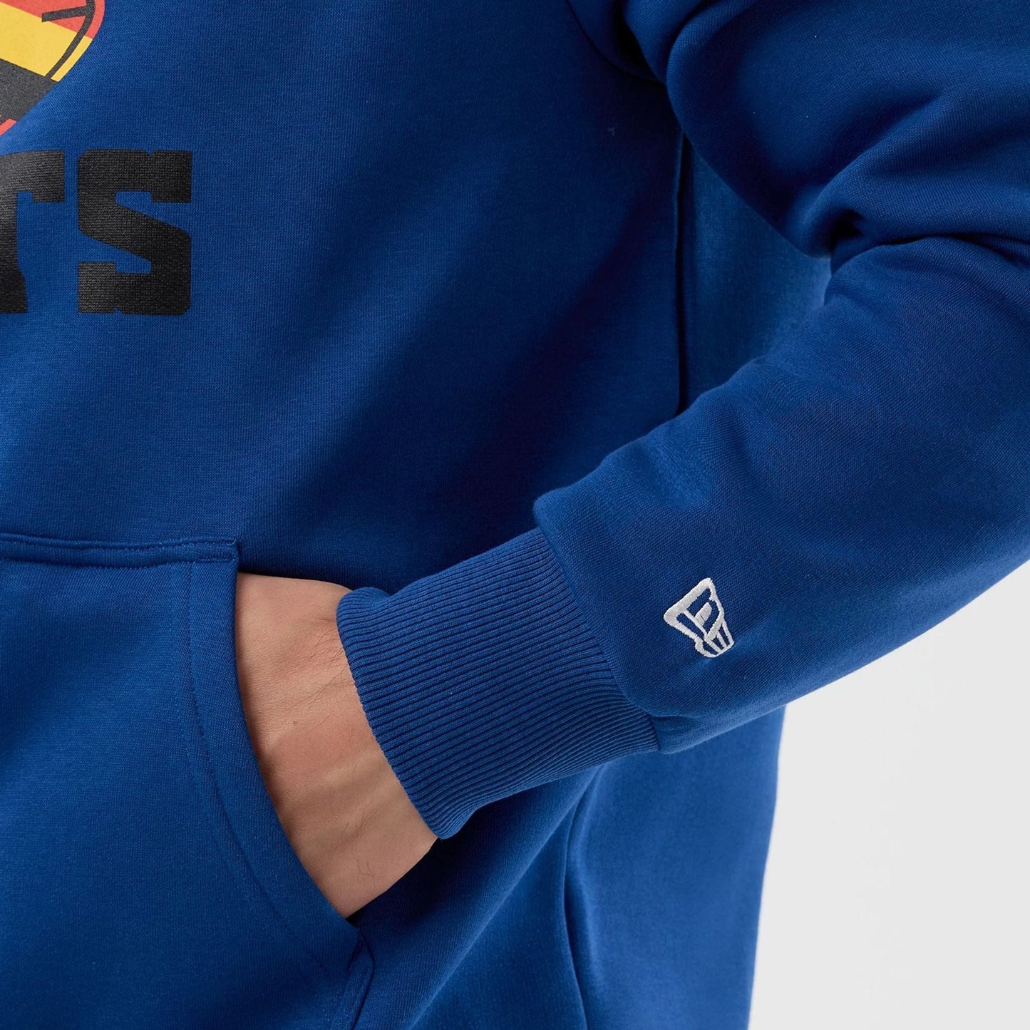 The Male model is wearing Indianapolis Colts NFL International Series Games Blue Pullover Hoodie  6