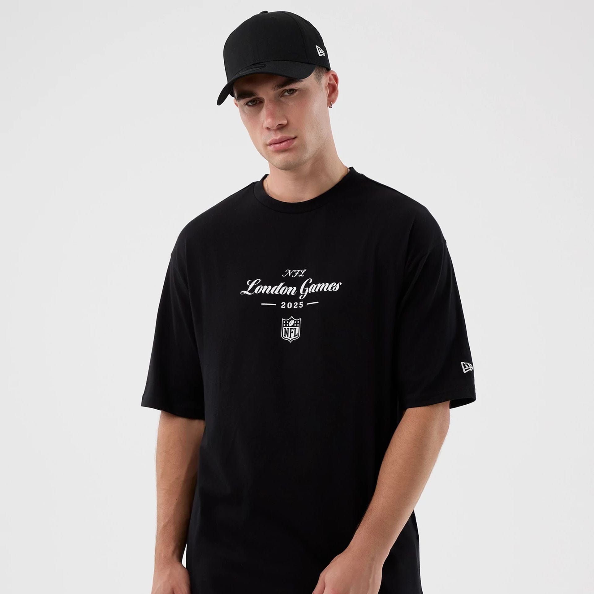NFL International Series Games London Games Black Oversized T