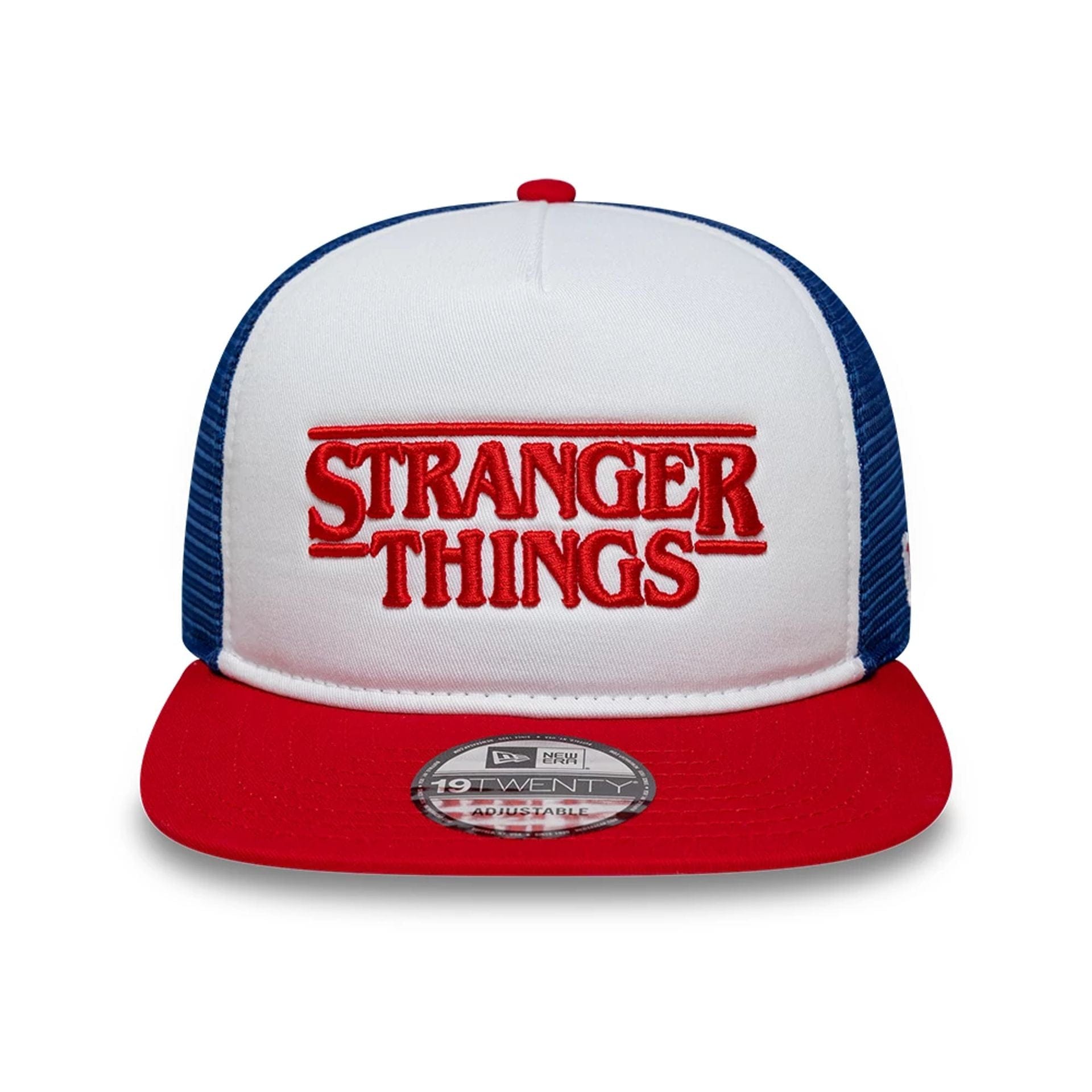 Stranger Things Logo White 19TWENTY Adjustable Cap 2