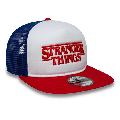Stranger Things Logo White 19TWENTY Adjustable Cap 3