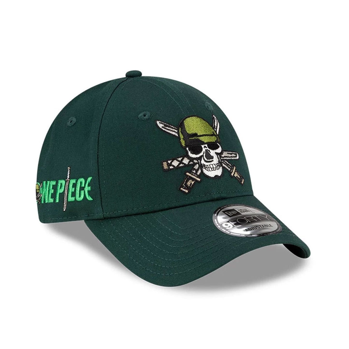 One Piece Roronoa Zoro Dark Green 9FORTY Adjustable Cap 1