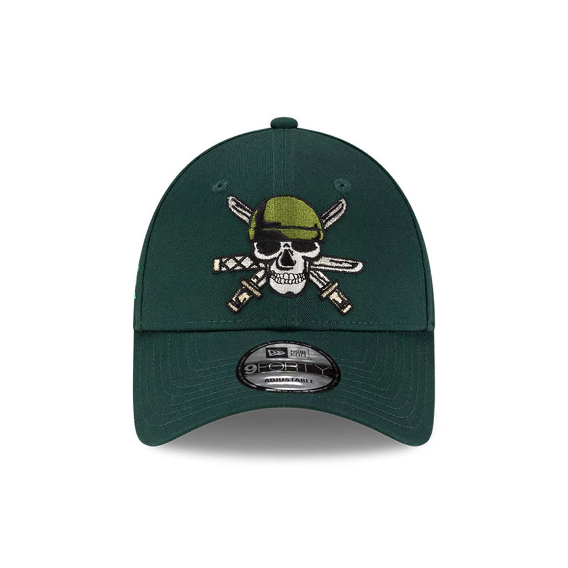 One Piece Roronoa Zoro Dark Green 9FORTY Adjustable Cap 2